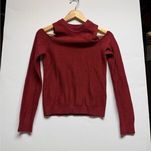 Stitches & Stripes Daria Pullover Sweater in Red, M, NWOT
